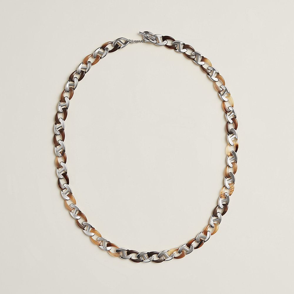 Marycrafts Pour Femme Fait à La Main Corne De Buffle Mode Longue Chaîne