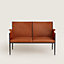 Schmiedeeiserne Bank Rééditions J.-M. Frank par Hermès, Ansicht: Getragene Ansicht, worn, Ansicht 1 von 4