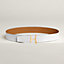 Script belt buckle & Reversible leather strap 38&nbsp;mm, View: , view 2 of 2