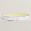 Script belt buckle & Reversible leather strap 38&nbsp;mm, View: , view 2 of 2