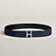 Script belt buckle & Reversible leather strap 38&nbsp;mm, View: , view 2 of 3