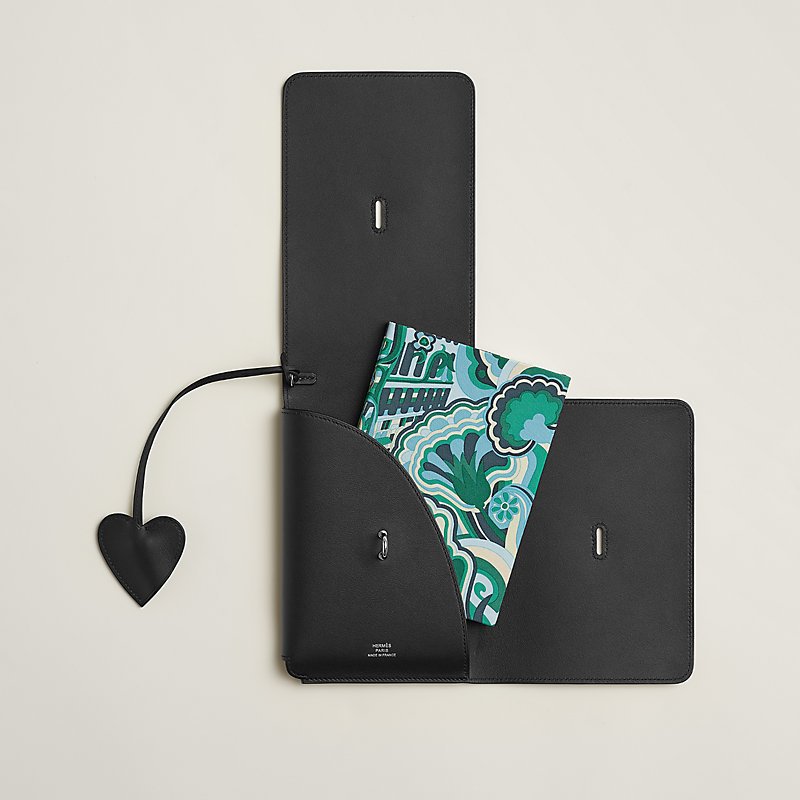 Secret notebook cover - Black | Hermès Canada