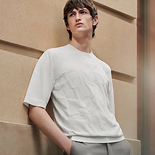 HERMES Tシャツ Stools in Fragments Selles en Fragments