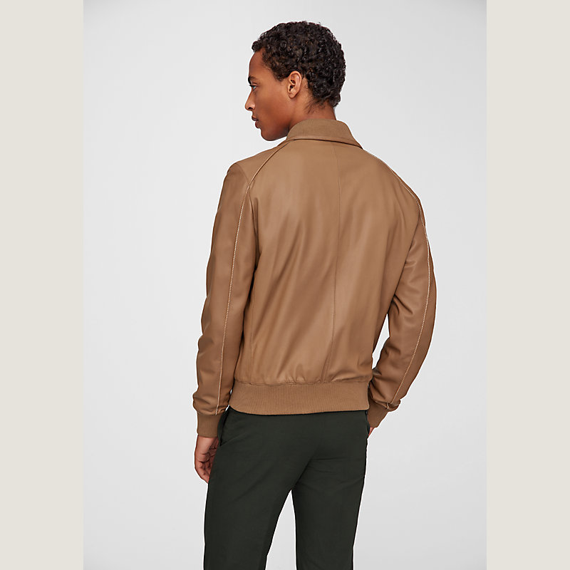 Sellier leather jacket