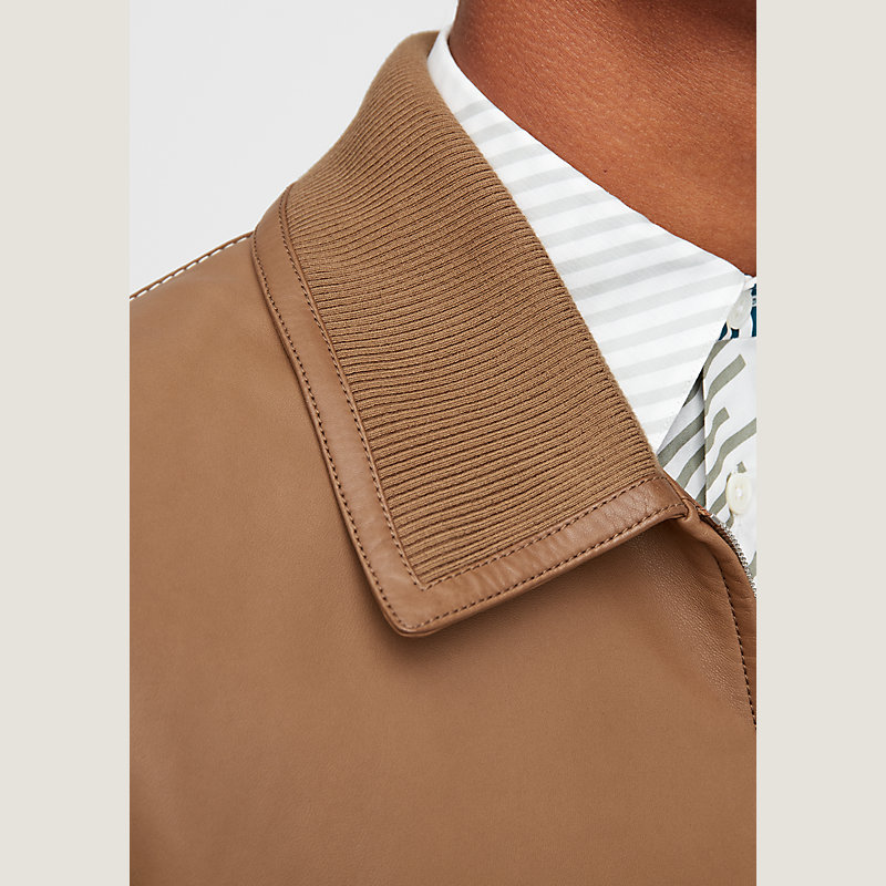 Sellier leather jacket