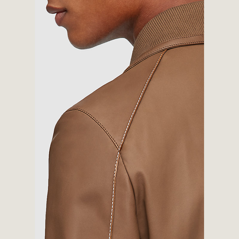 Sellier leather jacket