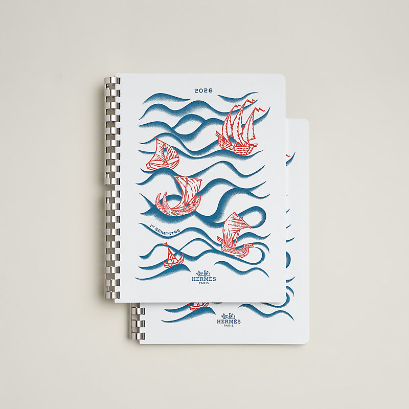 Semainier semestrial agenda refill 2026 | Hermès USA