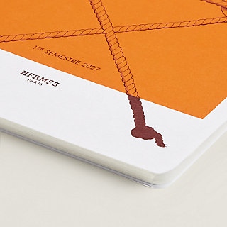 Semainier semestrial agenda refill 2027 | Hermès Greece