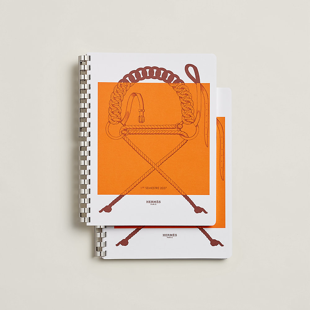 Semainier semestrial agenda refill 2027 | Hermès Greece