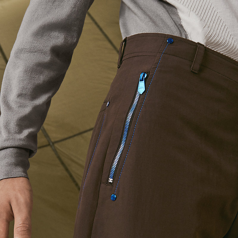 Seoul pants with colorful Clou de Selle details | Hermès