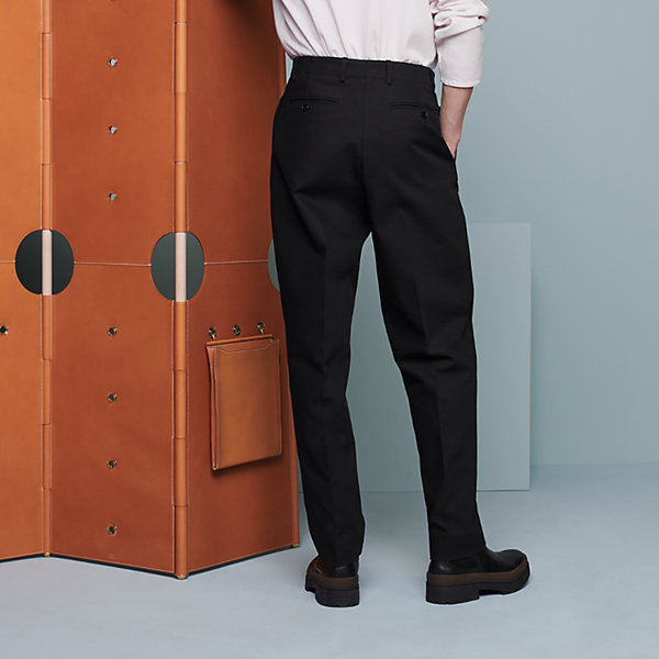 Seoul pants with pleats | Hermès Malaysia