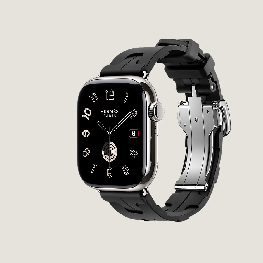 Series 10 case & Band Apple Watch Hermès Single Tour 42 mm 
