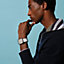 イメージ: 着用例, Series 10 ケース & Apple Watch Hermès シンプルトゥール 《キリム》 ディプロイアントバックル 46 mm
