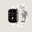 イメージ: 横から見たイメージ, Series 10 ケース & Apple Watch Hermès シンプルトゥール 《キリム》 ディプロイアントバックル 46 mm