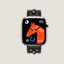 Series 11 ケース & Apple Watch Hermès シンプルトゥール 《クルー・メドール・ロック》 42&nbsp;mm, イメージ: 正面から見たイメージ, front, ビュー4の5