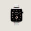 Series 11 ケース & Apple Watch Hermès シンプルトゥール 《ツイル・ジャンプ/アトラージュ》 42&nbsp;mm, イメージ: 正面から見たイメージ, front, ビュー1の5