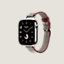 Series 11 ケース & Apple Watch Hermès シンプルトゥール 《ツイル・ジャンプ/アトラージュ》 42&nbsp;mm, イメージ: 横から見たイメージ, side, ビュー3の5