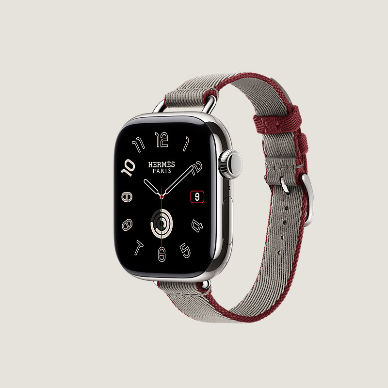 Series 11 ケース & Apple Watch Hermès シンプルトゥール 《ツイル・ジャンプ/アトラージュ》 42&nbsp;mm
