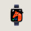 Series 11 ケース & Apple Watch Hermès シンプルトゥール 《ツイル・ジャンプ/アトラージュ》 42&nbsp;mm, イメージ: 正面から見たイメージ, front, ビュー4の5