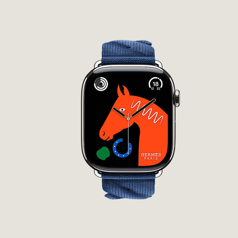 Series 11 ケース & Apple Watch Hermès シンプルトゥール 《トルサード》 46 mm