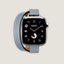 Series 11 ケース & Apple Watch Hermès ドゥブルトゥール 《アトラージュ》 42&nbsp;mm, イメージ: 正面から見たイメージ, front, ビュー1の5