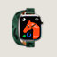 Series 11 ケース & Apple Watch Hermès ドゥブルトゥール 《アトラージュ/アニモー・バンダナ》 42&nbsp;mm, イメージ: 正面から見たイメージ, front, ビュー4の5