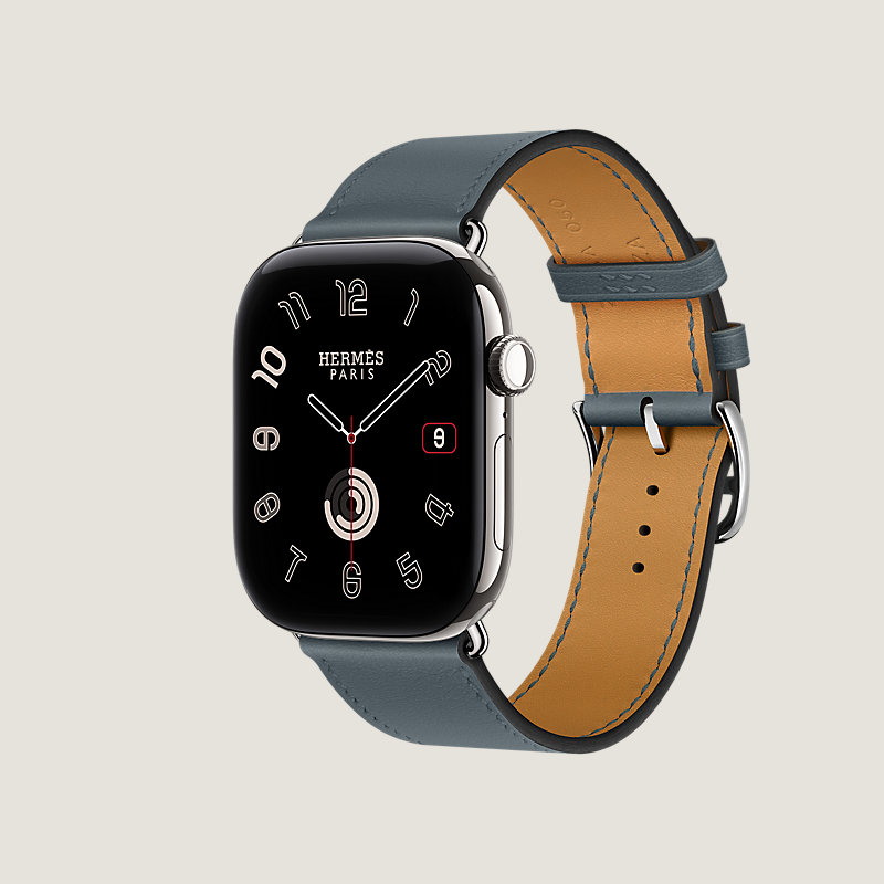 Series 12 ケース & Apple Watch Hermès シンプルトゥール 46 mm, イメージ: 横から見たイメージ, ビュー3の3