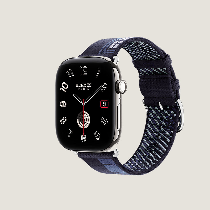 Series 12 ケース & Apple Watch Hermès シンプルトゥール 《フォーブル・パーティ》 46&nbsp;mm, イメージ: 横から見たイメージ, ビュー3の3
