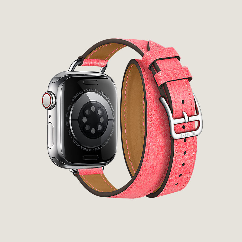 Series 8 case & Band Apple Watch Hermès Double Tour 41&nbsp;mm Attelage