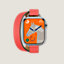Series 8 case & Band Apple Watch Hermès Double Tour 41&nbsp;mm Attelage, View: front, front, view 4 of 5