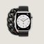 Series 8 case & Band Apple Watch Hermès Double Tour 41&nbsp;mm Gourmette, View: front, front, view 1 of 5