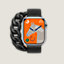 Series 8 case & Band Apple Watch Hermès Double Tour 41&nbsp;mm Gourmette, View: front, front, view 4 of 5