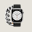 Series 8 case & Band Apple Watch Hermès Double Tour 41&nbsp;mm Gourmette Metal, View: front, front, view 1 of 5
