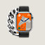 Series 8 case & Band Apple Watch Hermès Double Tour 41&nbsp;mm Gourmette Metal, View: front, front, view 4 of 5