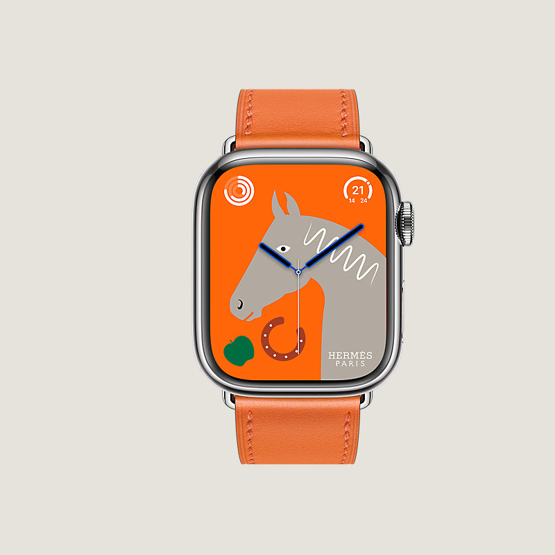 Series 8 case & Band Apple Watch Hermes Single Tour 41&nbsp;mm