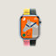 Series 8 case & Band Apple Watch Hermès Single Tour 41&nbsp;mm Casaque, View: front, front, view 4 of 5