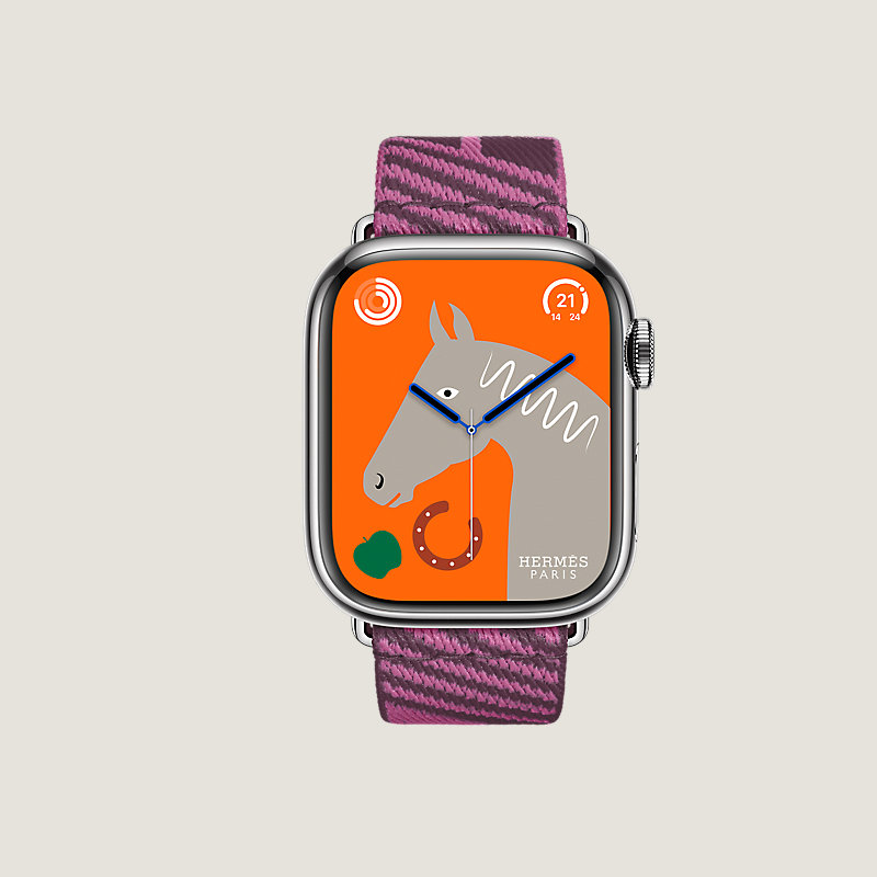 Series 8 case & Band Apple Watch Hermes Single Tour 41&nbsp;mm&nbsp;Jumping