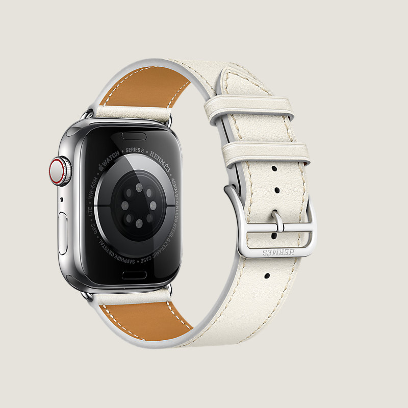 Series 8 case & Band Apple Watch Hermès Single Tour 45&nbsp;mm