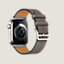 Series 8 case & Band Apple Watch Hermes Single Tour 45&nbsp;mm, View: Back, back, view 3 of 5