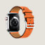 Series 8 case & Band Apple Watch Hermes Single Tour 45&nbsp;mm, View: Back, back, view 4 of 6