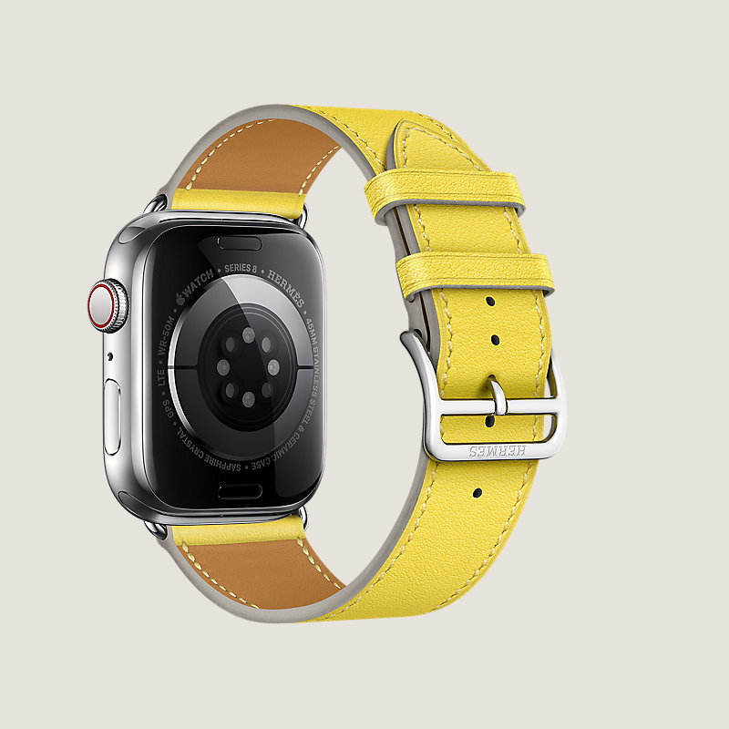 Series 8 case & Band Apple Watch Hermes Single Tour 45&nbsp;mm