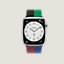Series 8 case & Band Apple Watch Hermès Single Tour 45&nbsp;mm Casaque, View: front, front, view 1 of 5