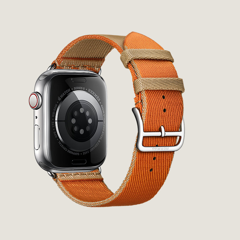 Series 8 case & Band Apple Watch Hermes Single Tour 45&nbsp;mm&nbsp;Jumping