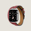 Series 11 case & Band Apple Watch Hermès Double Tour 42 mm Attelage, view 3 of 5