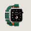Series&nbsp;11 case & Band Apple Watch Hermès Double Tour 42&nbsp;mm Hapi Attelage, View: front, front, view 1 of 5