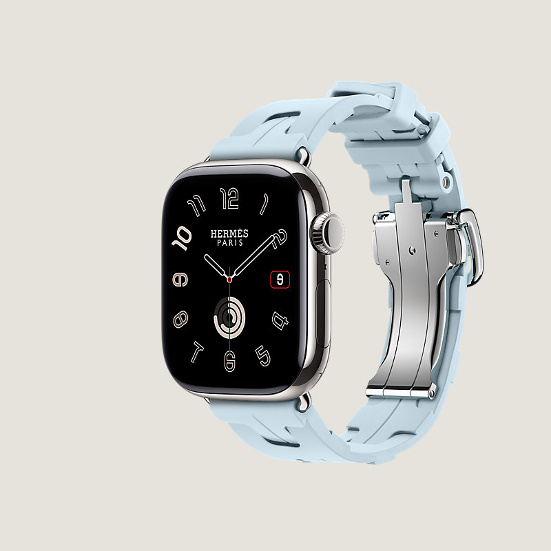 Series&nbsp;11 case & Band Apple Watch Hermès Single Tour 42&nbsp;mm Deployment Buckle Kilim
