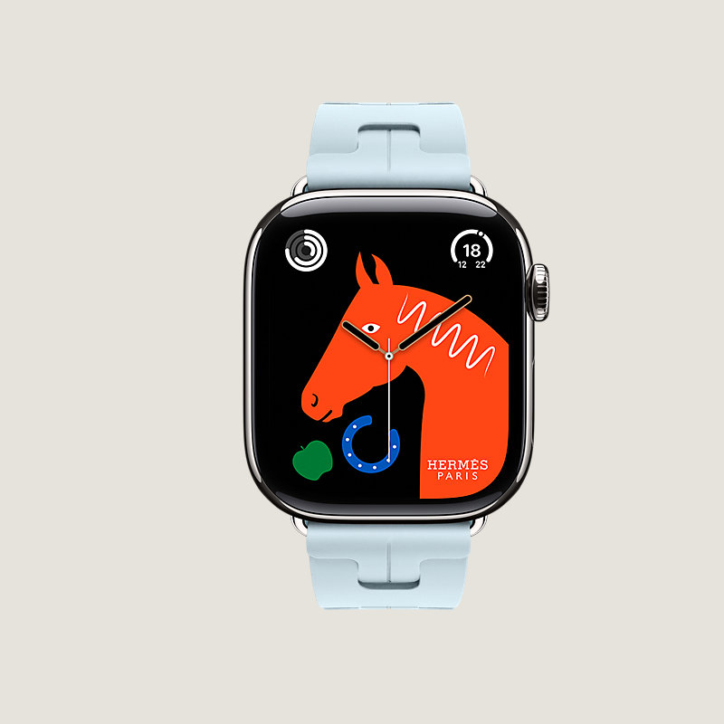 Series&nbsp;11 case & Band Apple Watch Hermès Single Tour 42&nbsp;mm Deployment Buckle Kilim