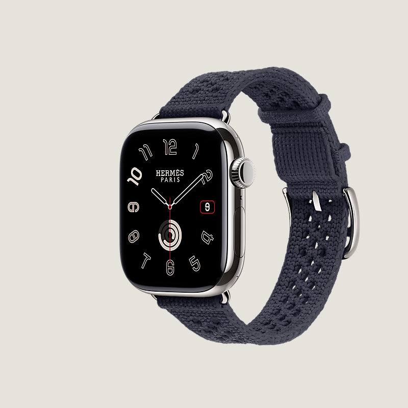 Series&nbsp;11 case & Band Apple Watch Hermès Single Tour 42&nbsp;mm Neo Tricot