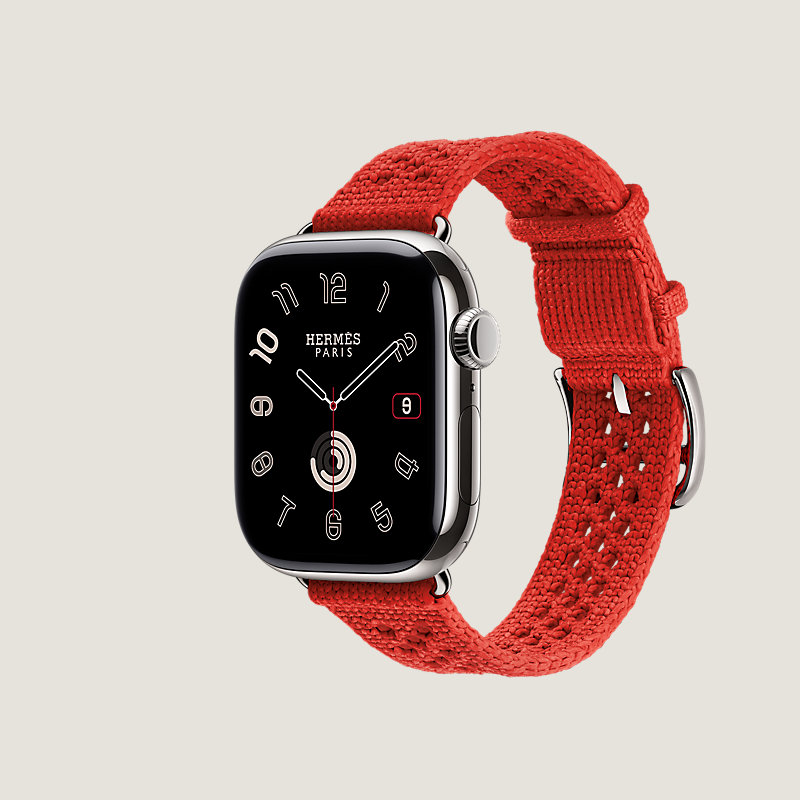 Series&nbsp;11 case & Band Apple Watch Hermès Single Tour 42&nbsp;mm Neo Tricot