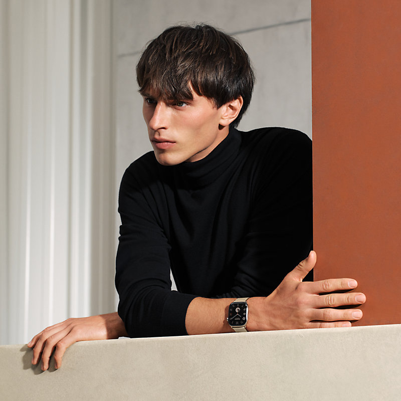 Series 11 case & Band Apple Watch Hermès Single Tour 46 mm